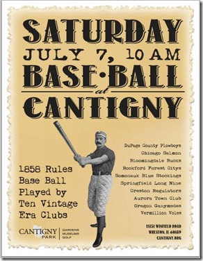 base ball at catigny